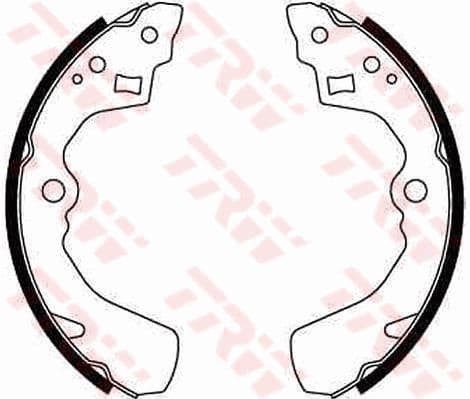 Brake Shoe Set GS8549 - image 2
