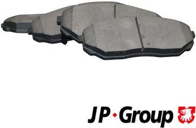 Brake Pad Set, disc brake JP 3663600610