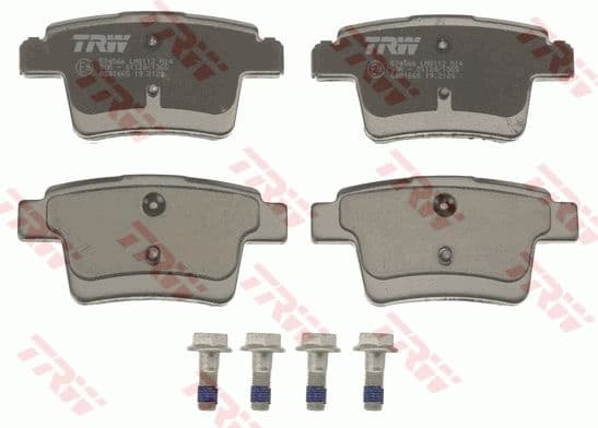 Brake Pad Set, disc brake COTEC GDB1665 - image 3