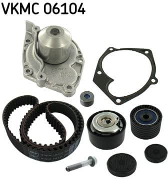 Water Pump & Timing Belt Kit VKMC 06104 - image 2