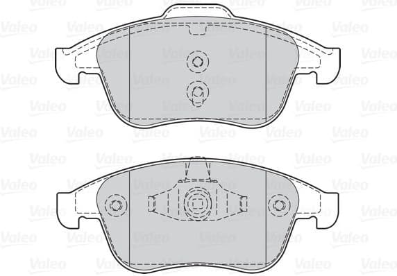 Brake Pad Set, disc brake ESSENTIAL 302128 - image 2