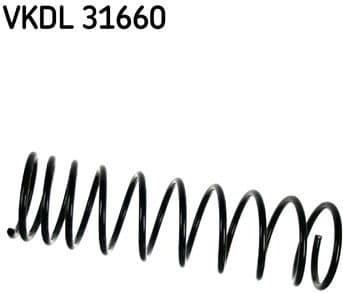 Suspension Spring VKDL31660 - image 2