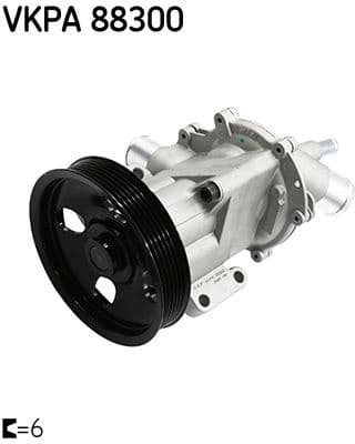Water Pump, engine cooling VKPA 88300 - image 2