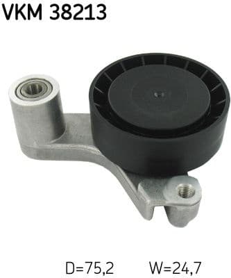 Belt Tensioner, V-ribbed belt VKM 38213 - image 2