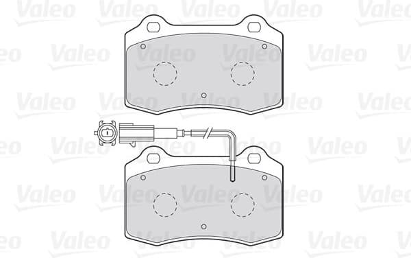 Brake Pad Set, disc brake ESSENTIAL 301466