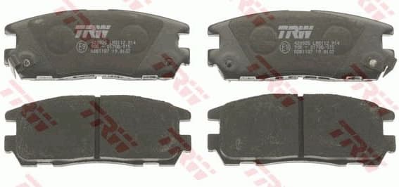 Brake Pad Set, disc brake COTEC GDB1187 - image 4
