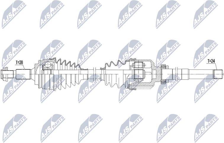 Drive Shaft NPW-PE-017