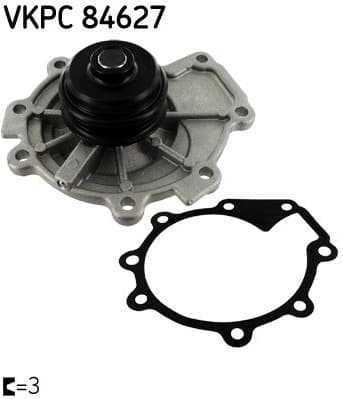 Water Pump, engine cooling VKPC 84627 - image 2