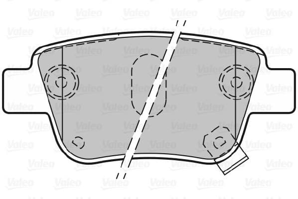 Brake Pad Set, disc brake ESSENTIAL 301812 - image 2