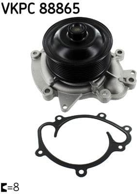 Water pump cooling system VKPC88865