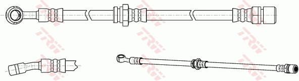 Brake Hose PHD1017 - image 5