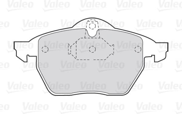 Brake Pad Set, disc brake ESSENTIAL 301454 - image 2