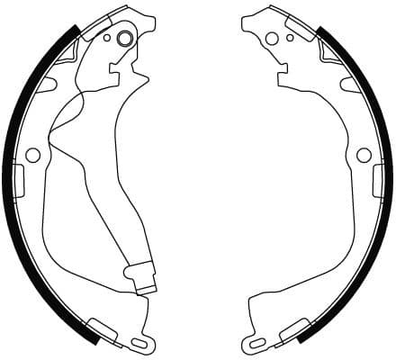 Brake shoes, Top Quality GS8800 - image 3