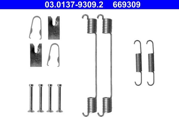 Accessory Kit, brake shoes 03.0137-9309.2