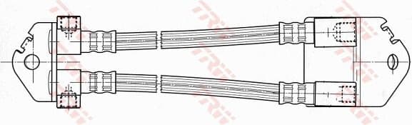 Brake Hose PHA497 - image 3