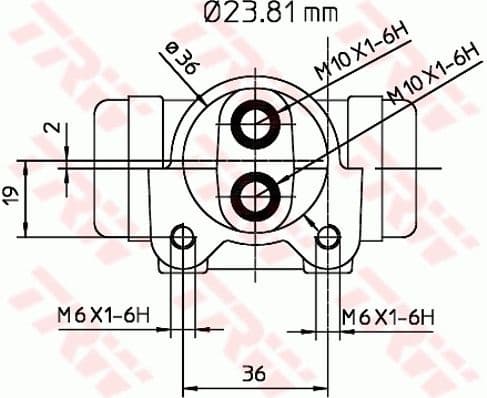 Wheel Brake Cylinder BWK223 - image 4