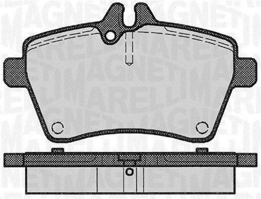 Brake Pad Set, disc brake 363916060309