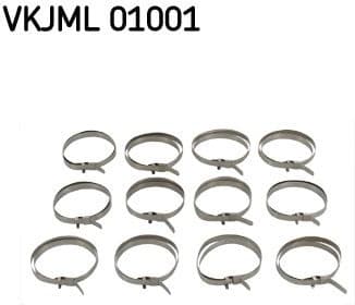 Assortment, clamping clips VKJML 01001 - image 2