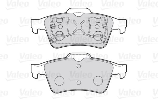 Brake Pad Set, disc brake ESSENTIAL 301472