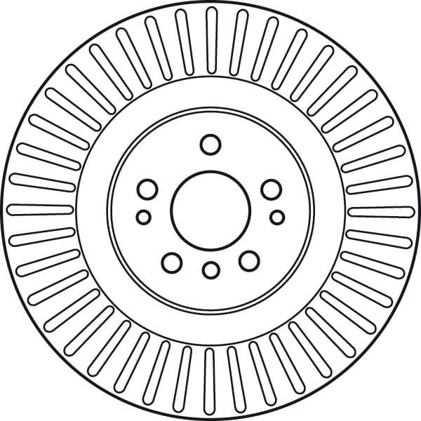 Brake Disc TRW SINGLE DF6013S - image 4