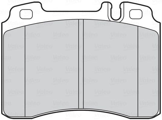 Brake Pad Set, disc brake ESSENTIAL 302286 - image 2