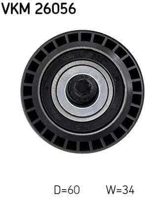 Deflection Pulley/Guide Pulley, timing belt VKM 26056 - image 4