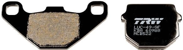 Brake Pad Set, disc brake Organic Allround MCB522