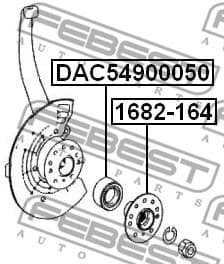 Wheel Bearing DAC54900050 - image 2