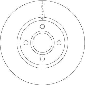 Brake Disc DF6509 - image 2