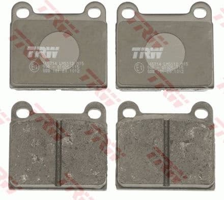 Brake Pad Set, disc brake COTEC GDB101 - image 4