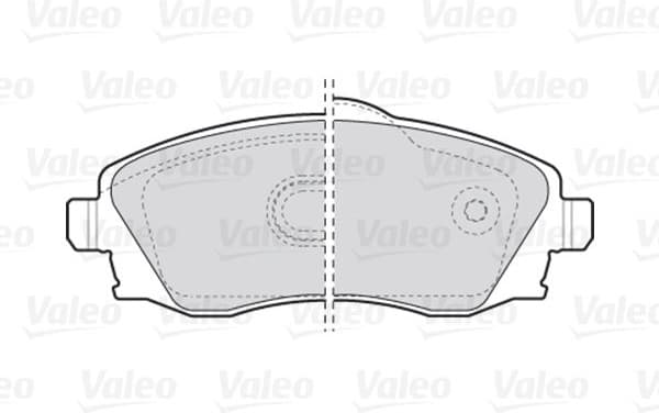 Brake Pad Set, disc brake ESSENTIAL 301456 - image 2