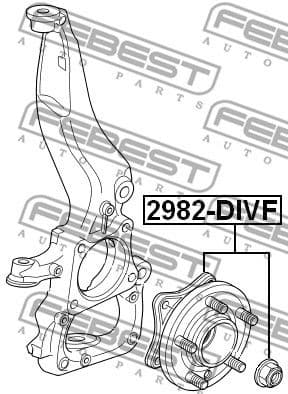 Wheel Hub 2982-DIVF - image 2