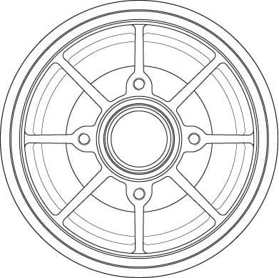 Brake Drum DB4546MR - image 3