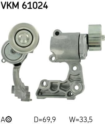 Tensioner belt VKM61024 - image 2