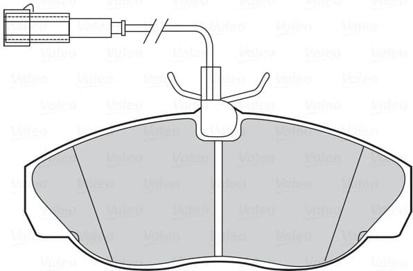 Brake Pad Set, disc brake ESSENTIAL 301429