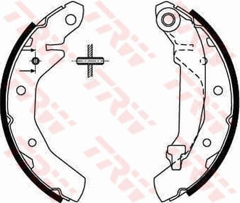 Brake Shoe Set GS8645 - image 2