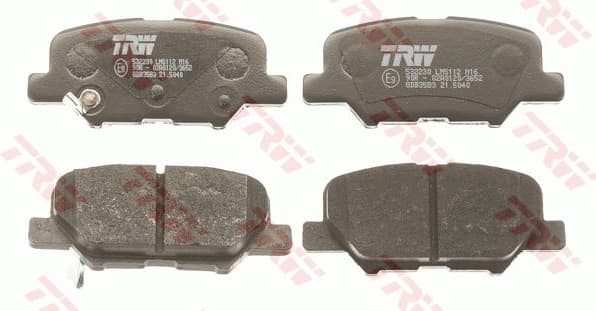 Brake Pad Set, disc brake COTEC GDB3583 - image 4