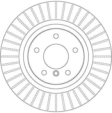 Brake disc, 1pcs REAR, Top Quality DF6352S - image 4