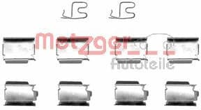 priedų komplektas, diskinių stabdžių trinkelės 109-1246