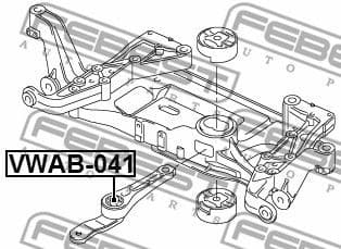 Mounting, engine VWAB-041 - image 2