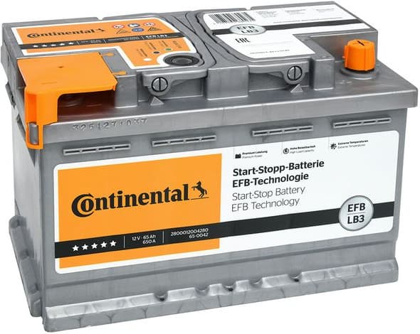 Starter Battery START-STOP-BATTERY EFB 2800012004280 - image 2