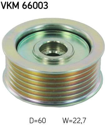 Deflection/Guide Pulley, V-ribbed belt VKM 66003 - image 2