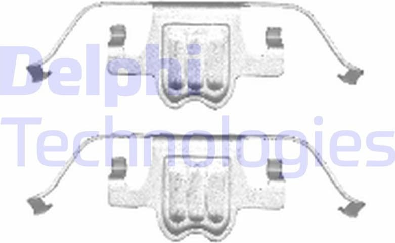 Accessory Kit, disc brake pad LX0406