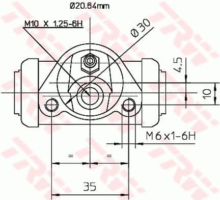 Wheel Brake Cylinder BWF144 - image 4