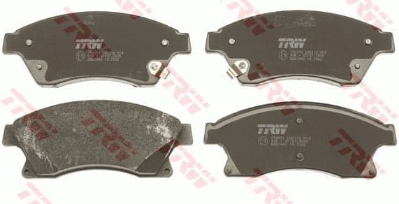 Brake pads front, Top Quality GDB1843 - image 4