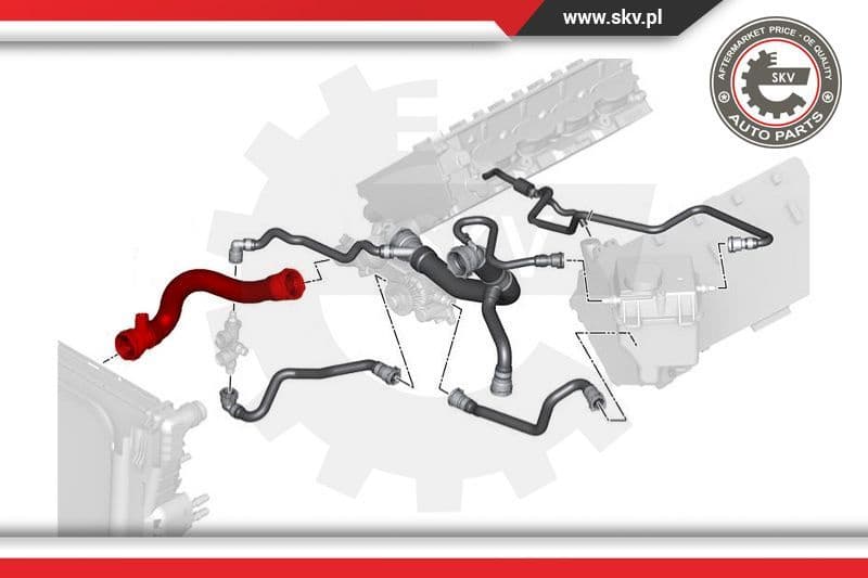 Radiator Hose 24SKV270 - image 4