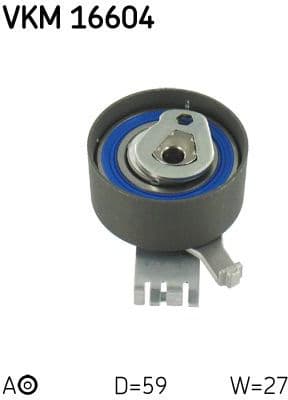 Tensioner Pulley, timing belt VKM 16604 - image 2