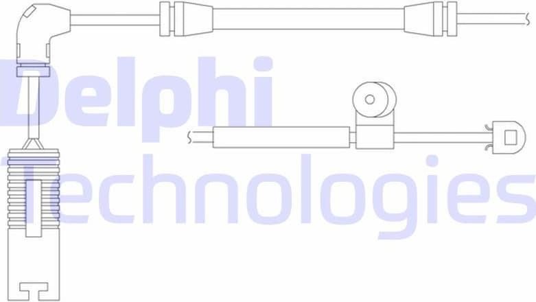 Warning Contact, brake pad wear LZ0150
