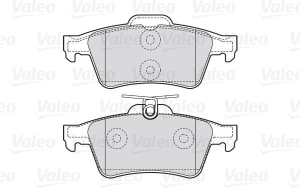 Brake Pad Set, disc brake ESSENTIAL 301783 - image 2