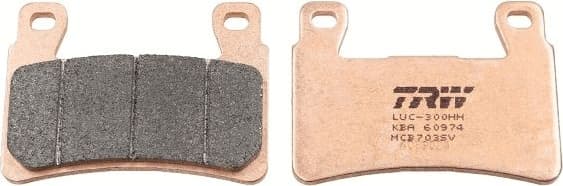 Brake Pad Set, disc brake Sinter Street MCB703SV - image 2
